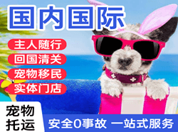 阿鲁科尔沁航空空运国际宠物托运 【国